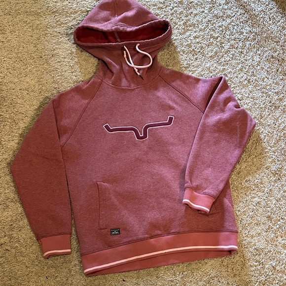 Kimes Ranch Ladies Two Scoops Red Berry Sweatshirt Hoodie 2SCOOP-RED - Picture 2 of 6